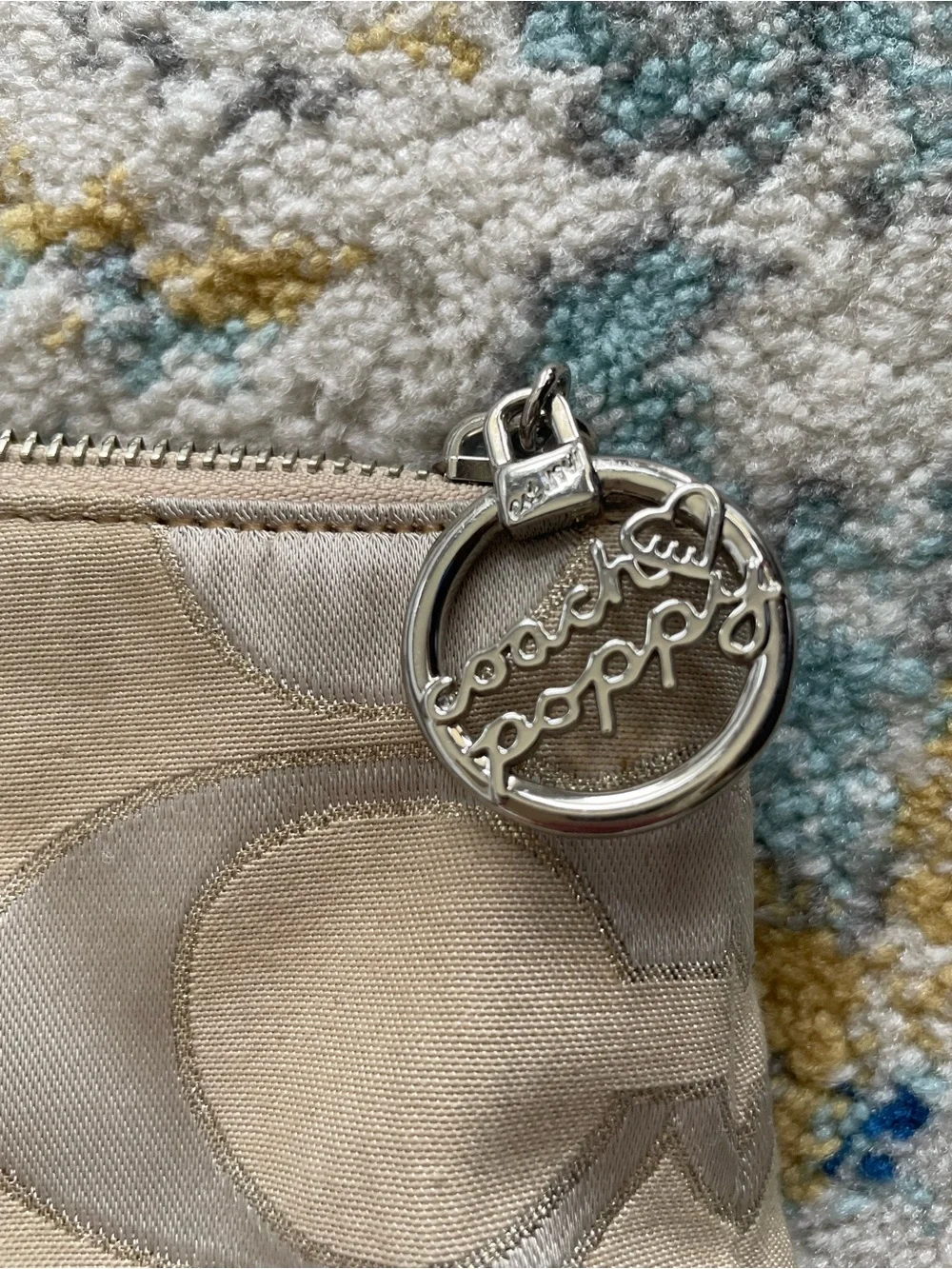 Coach Y2K Signature Tote Bag in Champagne